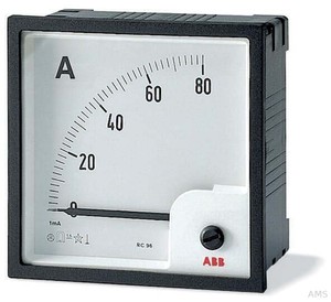 ABB Amperemeter AMT1-A1/96 Wechselstrom 96mm