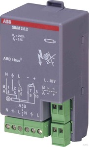 ABB Schalt/Dimmaktor 2-fach, 6AX SD/M 2.6.2