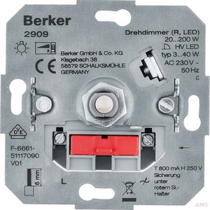 Berker Drehdimmer (R, LED) Lichtsteuerung 2909