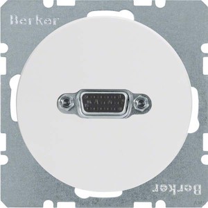 Berker VGA Steckdose pows/gl 3315402089