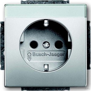 Busch-Jaeger Steckdose,Beschriftungsfel d 20 EUN-866