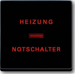 Busch-Jaeger Wippe anth Heizung-Notschalter 1789 H-81
