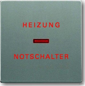 Busch-Jaeger Wippe meteor/gr Heizung-Notschalter 1789 H-803