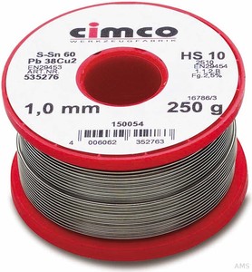 Cimco Elektroniklot 60% 1,5mm 1000g 15 0068