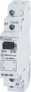 Doepke Installationsrelais RI024-110 24V 1S 1OE 20A