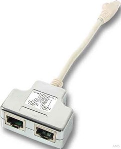 EFB-Elektronik T-Adapter Cat.5e 2x10/100BaseT f. Cablesharing