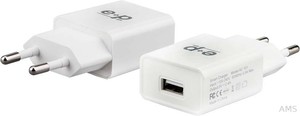 E+P USB-Ladegerät 1-fach,2.400mA AC101 ws