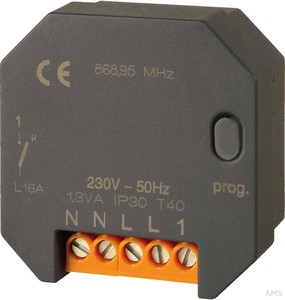 Eberle Controls Funkempfaenger 1-Kanal INSTAT 868-a1Up Unterputz