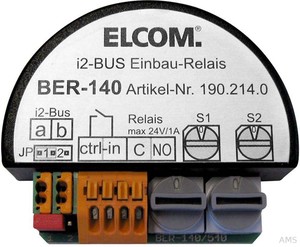 Elcom Einbaurelais UP, i2-BUS BER-140
