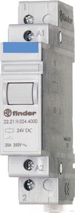 Finder Installationsrelais 1S 20A 12VDC 22.21.9.012.4000