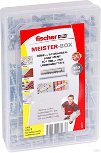 Fischer Meister-Box mit Dübel SX u. Schrauben 513777