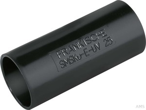 Fränkische Kunststoff-Steckmuffe schwarz SMSKu-E-UV 25 sw