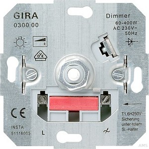 Gira Dimmer-Einsatz 200W 030000