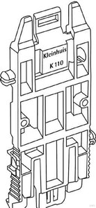 HKL Halteklammer Kanal-System HKL K150 (50 Stück)