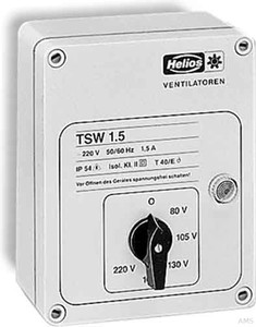 Helios Ventilatoren Trafo-Drehzahlsteller TSW 1,5