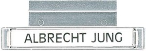 Jung Beschriftungsleiste Schriftfeld 7x57mm 61 NA