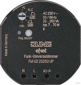 Jung Funk-Universaldimmer FM UD 20250 UP