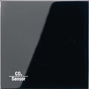 Jung KNX CO2-Sensor, RT-Regler Luftfeuchtesensor sw CO2 LS 2178 SW