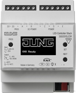 Jung KNX LED-Controller 5fach DC5-48V,REG ,Secure 39005 1S LED R