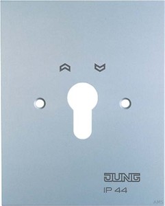 Jung Metall-Abdeckung 125x100mm o.Symbole 6.28 WUG