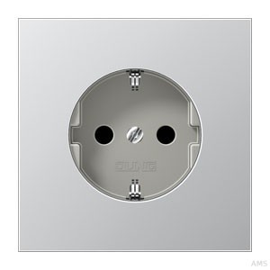 Jung SCHUKO-Steckdose aluminium AL1520 KI