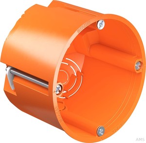 Kaiser Hohlwand Geräte-Verbindungsdose D: 68mm T: 62mm orange Objektverpackung
