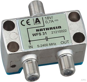 Kathrein Fernspeise-Weiche 5-2400MHz F-Conect. WFS 31