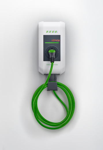 Keba Energy Automation Wallbox x-series EN Type2 6m Kabel 22kW RFID MID