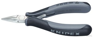 Knipex-Werk Elektronik-Greifzange ESD, 115mm 35 22 115 ESD
