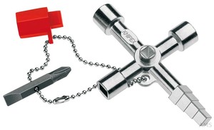 Knipex-Werk Profi-Key für Absperrsys. 90mm 00 11 04