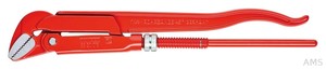 Knipex-Werk Rohrzange 45 Grad, rot, 320mm 83 20 010