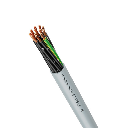 Lapp Kabel PVC-Steuerleitung m.Schutzleiter ÖLFLEX 140 H05VV5-F 7G0,5 RG50m (50 )
