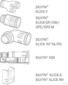 Lapp Kabel Schutzschlauch mit Sinusschlitz SILVYN RILL PA6 21 / 16,5X21,2 BK (50 )
