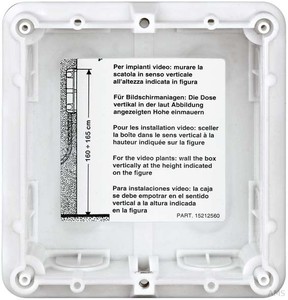 Legrand BTicino UP-Kasten für 1 Modul 350010
