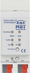 MDT techologies Bereichs-/Linienkoppler SCN-LK001.03 2TE REG KNX Data Secure