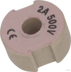 Mersen D-Schraub-Paßeinsatz D II, 2A rosa 01657.002000