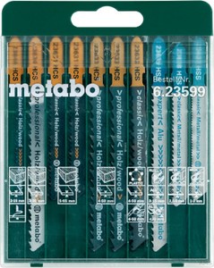Metabo Sägeblatt-Set 10tlg. Holz+Metall+Kunstst. 623599000