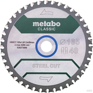 Metabo SteelCutClassic 1 165x20 Z40 FZFA/FZFA 628273000