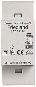 Novar Friedland Klingeltransformator E3538 N