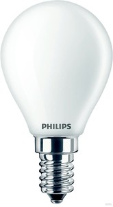 Philips LED-Tropfenlampe E14 matt Glas CorePro LED#34760100