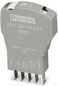 Phoenix Contact Geraeteschutzschalter CB E1 24DC/10A S-R P elektronisch 1polig