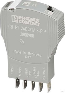 Phoenix Contact Geraeteschutzschalter CB E1 24DC/6A S-R P elektronisch 1polig