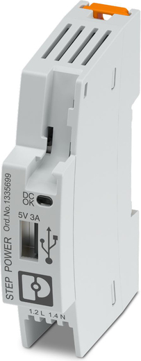 Phoenix Contact Stromversorgung STEP3-PS/1AC/5DC/3/PT/USB-A