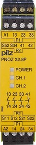 Pilz Not-Aus-Schaltgerät 24VACDC 3S,1Ö PNOZ X2.8P C #787301