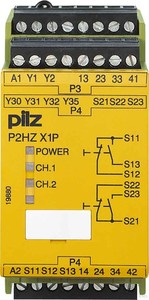 Pilz Sicherheitsrelais P2HZ X1P 230VAC 3n/o 1n/c 2so