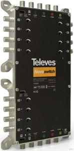 Preisner Televes Multischalter 5 in 12 Guß NEVO recpower kask. MS512C