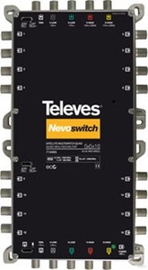 Preisner Televes Multischalter 5 in 16 Guß NEVO m.NT quad kask. MS516NCQ