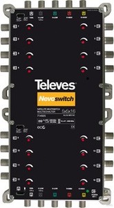 Preisner Televes Multischalter 5 in 16 Guß NEVO recpower kask. MS516C