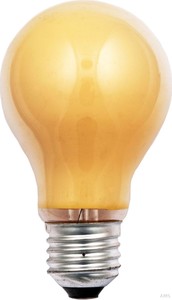 Scharnberger+Hasenbein Allgebrauchslampe B60x105 E27 230V 40W gelb 40252