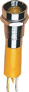 Scharnberger+Hasenbein LED-Signallampe Innenrefl. 5mm 24-28VDC ws IP67 38150